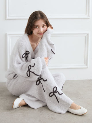 [HALLOWEEN] Ribbon Feather Long Pants