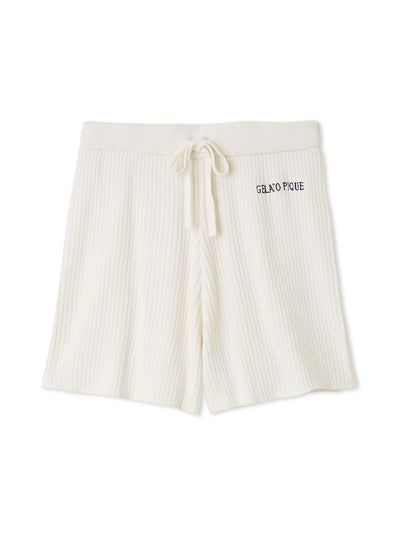 Ribbed Airy Moco Shorts gelato pique