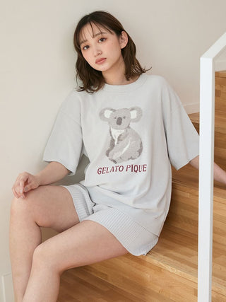 Ribbed Airy Moco Shorts