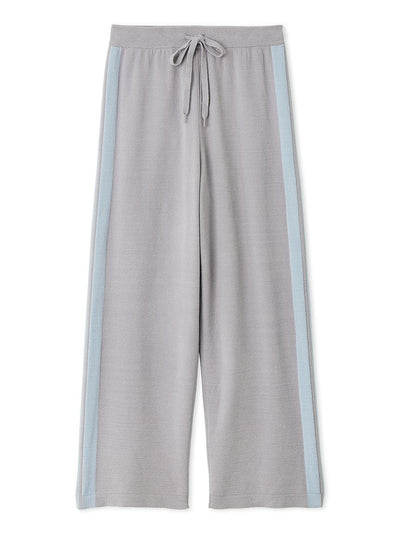 Airy Moco Sporty Border Long Pants gelato pique