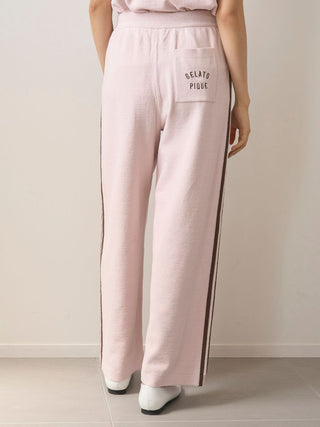 Airy Moco Sporty Border Long Pants