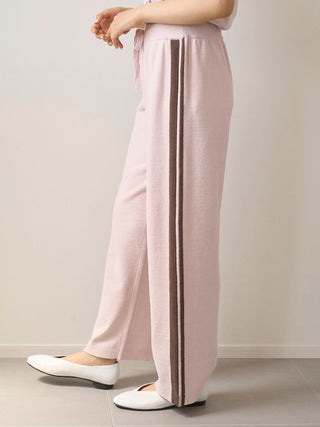 Airy Moco Sporty Border Long Pants