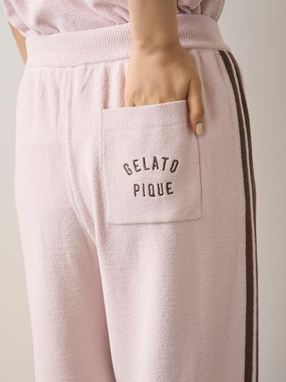 Airy Moco Sporty Border Long Pants