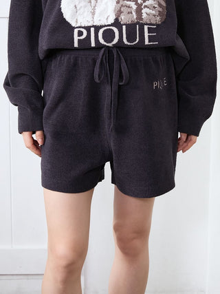 Airy Moco Twin Cats Shorts