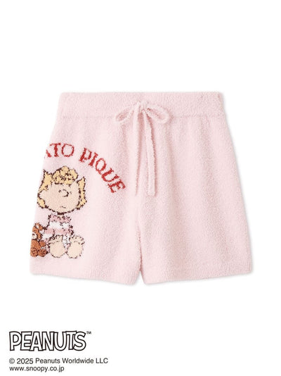 [PEANUTS] Original Art Jacquard Shorts gelato pique