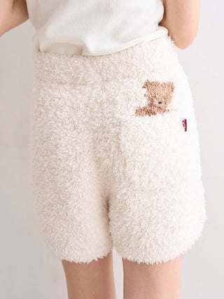 [HOLIDAY] Gelato Snow Bear Jacquard Shorts