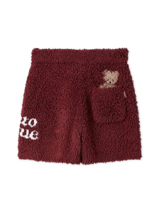 [HOLIDAY] Gelato Snow Bear Jacquard Shorts