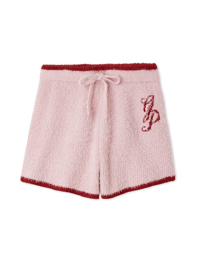 [HOLIDAY] Glittering Feather Shorts gelato pique