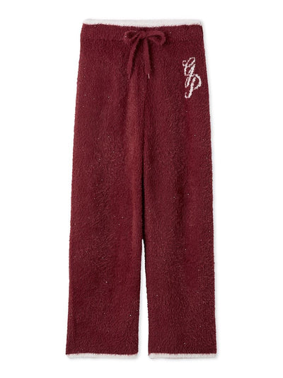 [HOLIDAY] Glittering Feather Pants gelato pique