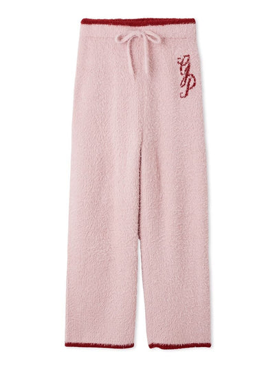 [HOLIDAY] Glittering Feather Pants gelato pique