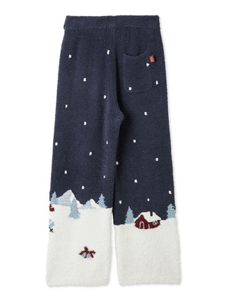 [HOLIDAY] Skiing Bear Jacquard Pants