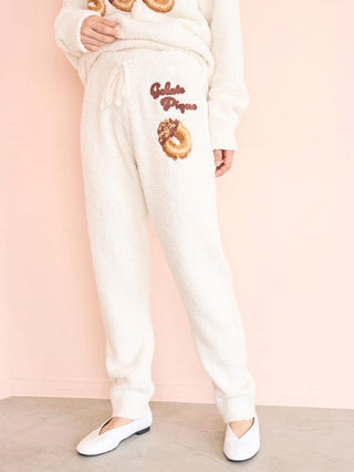 Donut Jacquard Long Pants