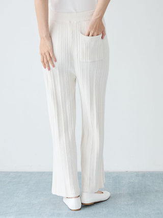 Thermal Smoothie Random Rib Long Pants