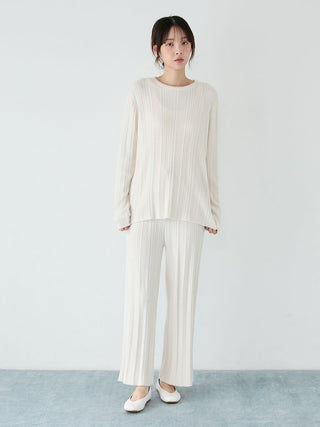 Thermal Smoothie Random Rib Long Pants