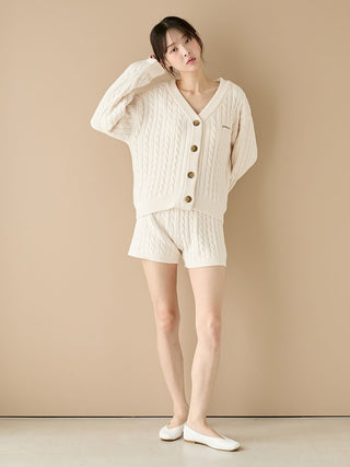 Spring Airy Moco Aran Shorts