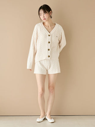 Spring Airy Moco Aran Shorts