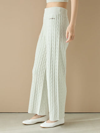 Spring Airy Moco Aran Long Pants
