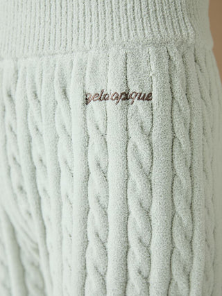 Spring Airy Moco Aran Long Pants