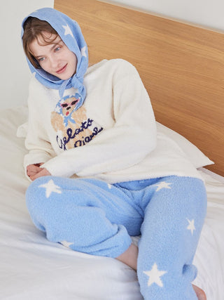 Scarf Dog 3-pattern Jacquard Long Pants