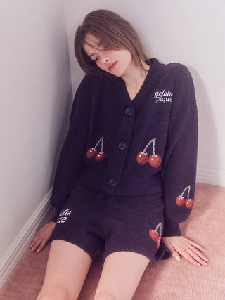 Baby Moco Cherry Jacquard Shorts