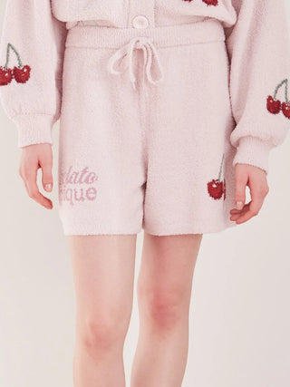 Baby Moco Cherry Jacquard Shorts