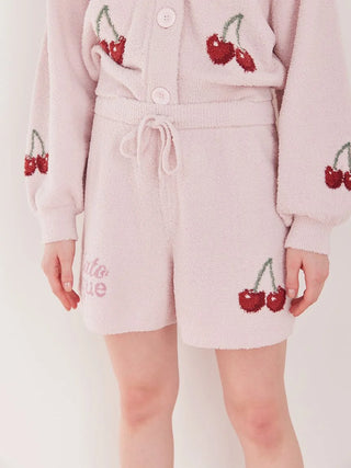 Baby Moco Cherry Jacquard Shorts