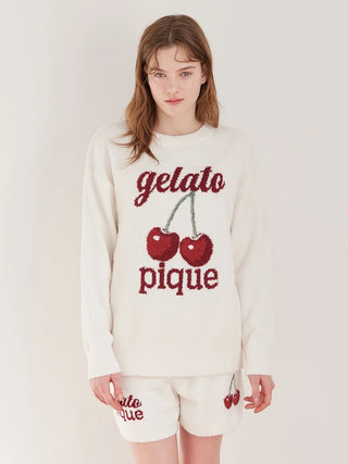 Baby Moco Cherry Jacquard Shorts