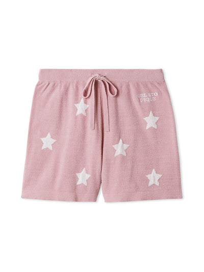 Roll Over Dog Jacquard Shorts gelato pique