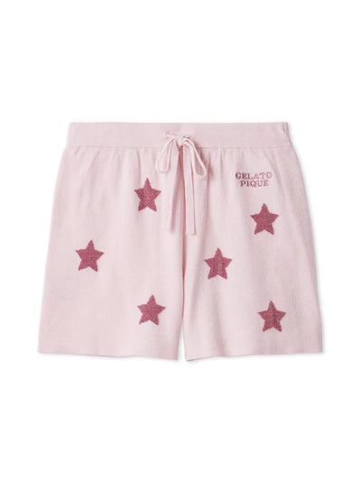 Roll Over Dog Jacquard Shorts gelato pique