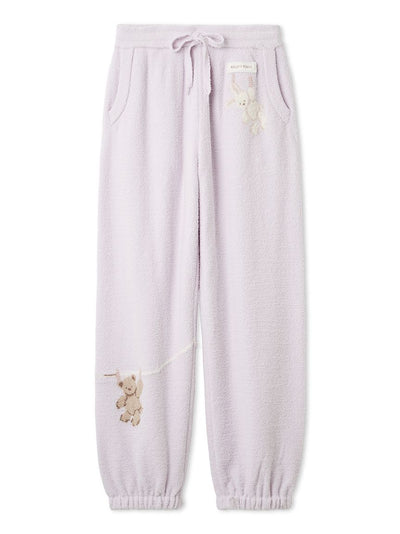 Airy Moco Laundry Animals Jacquard Long Pants gelato pique