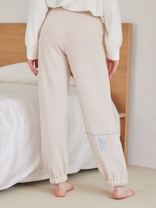 Airy Moco Laundry Animals Jacquard Long Pants