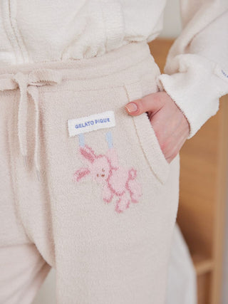 Airy Moco Laundry Animals Jacquard Long Pants