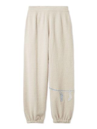 Airy Moco Laundry Animals Jacquard Long Pants