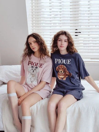 Smoothie Rib Logo Embroidery Shorts