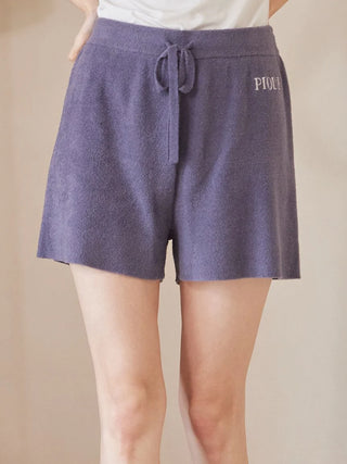 Smoothie Rib Logo Embroidery Shorts