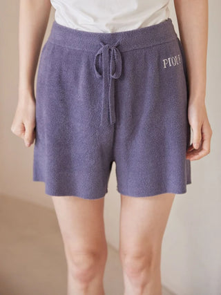 Smoothie Rib Logo Embroidery Shorts