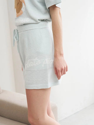 Airy Moco Summer Logo Jacquard Shorts