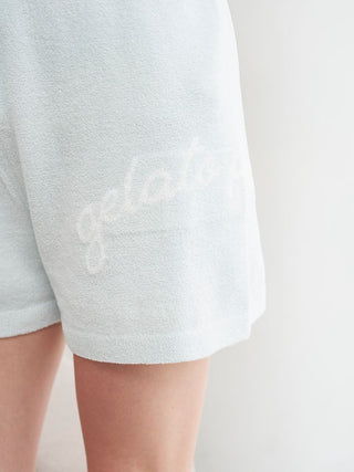 Airy Moco Summer Logo Jacquard Shorts