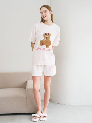 Airy Moco Summer Logo Jacquard Shorts