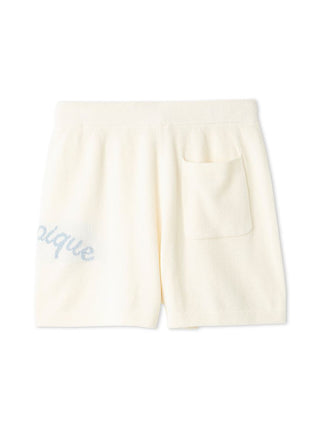 Airy Moco Summer Logo Jacquard Shorts