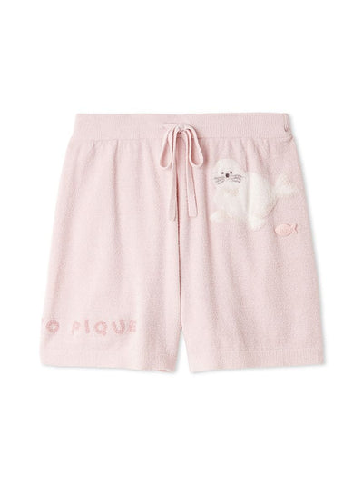 Cool Smoothie Lite Sea Animals Jacquard Shorts gelato pique