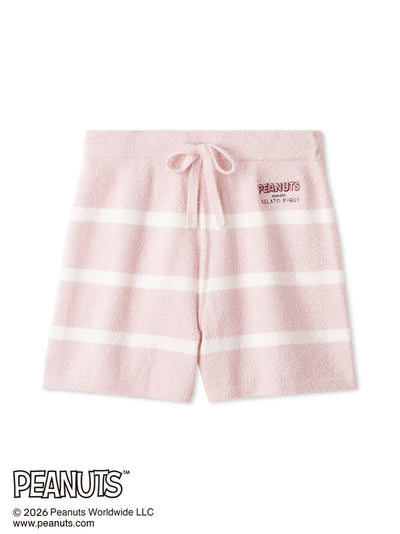 [PEANUTS] Smoothie Striped Shorts gelato pique