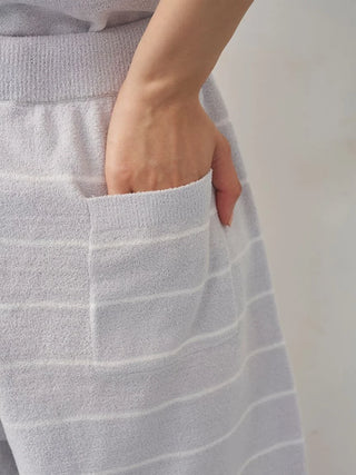 Fluffy Variety Motif Jacquard Shorts