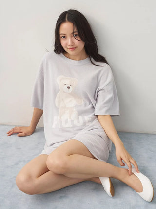 Fluffy Variety Motif Jacquard Shorts