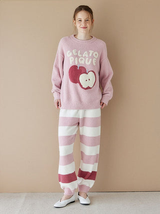 Baby Moco Striped Cozy Pants - view 3