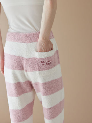 Baby Moco Striped Cozy Pants - view 10