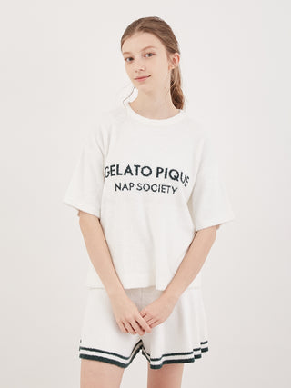   Nap Society Smoothie Loungewear Tops for Women in Pastel Green, Women's Pullover Sweaters at Gelato Pique USA