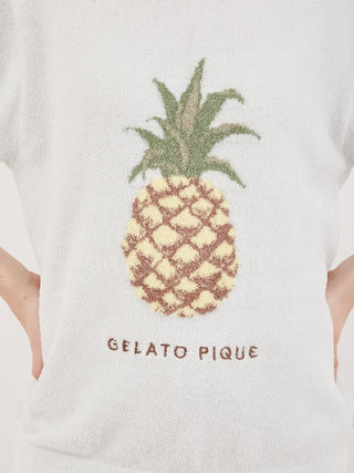 Smoothie Fruit Loungewear Tops for women in mint at Gelato Pique USA