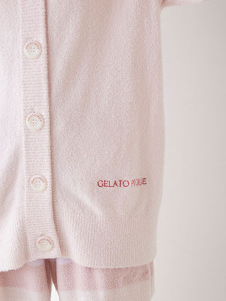 Washable Smooth Button Up Cardigan by Gelato Pique USA