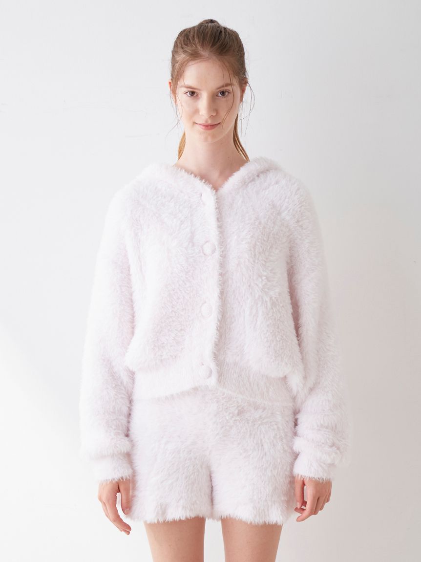 Bunny Moco Hooded Cardigan